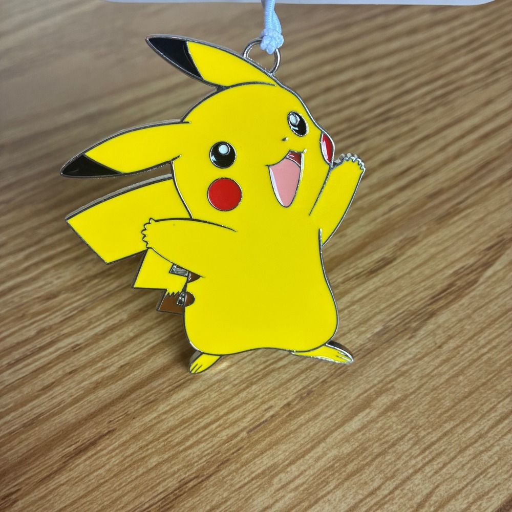 Hallmark Pokemon Pikachu Christmas Ornament W Exclusive 2023 Metal New Keepsake